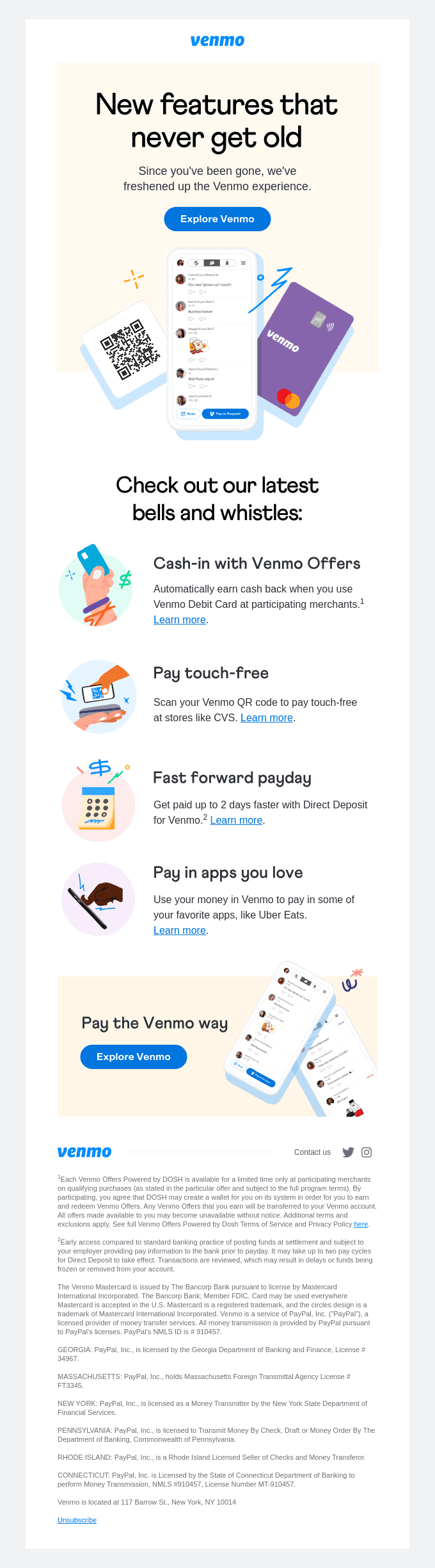 Smiles Davis, getting back into Venmo? Here’s a refresher.