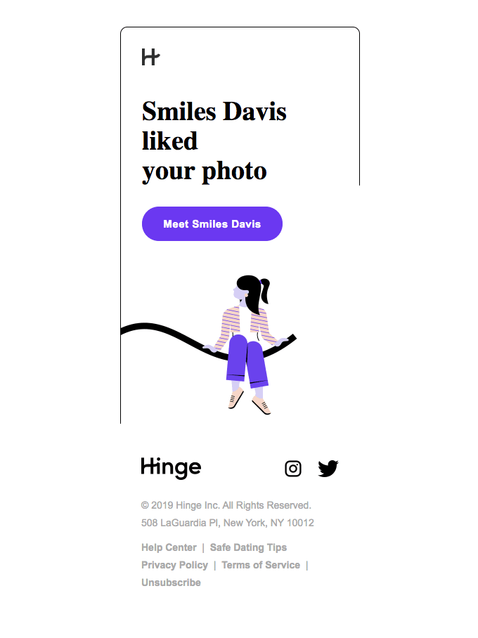 Smiles Davis liked you!