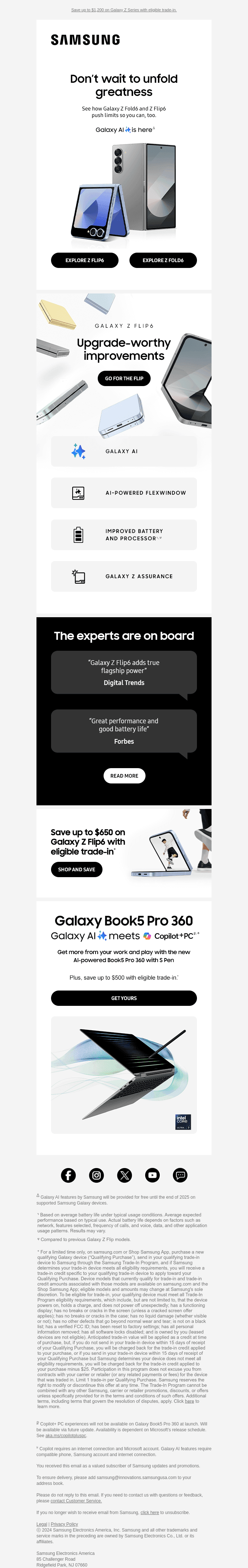 Smiles Davis, raise the bar with Galaxy AI on Galaxy Z Series