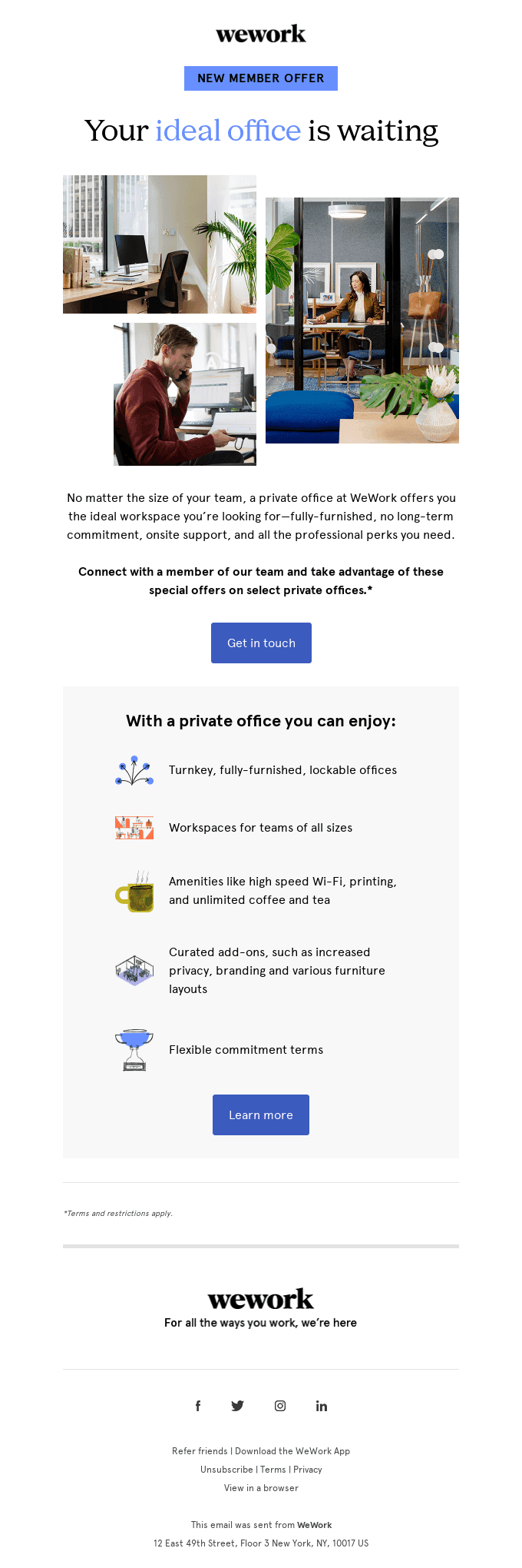 Smiles Davis, your ideal office is waiting