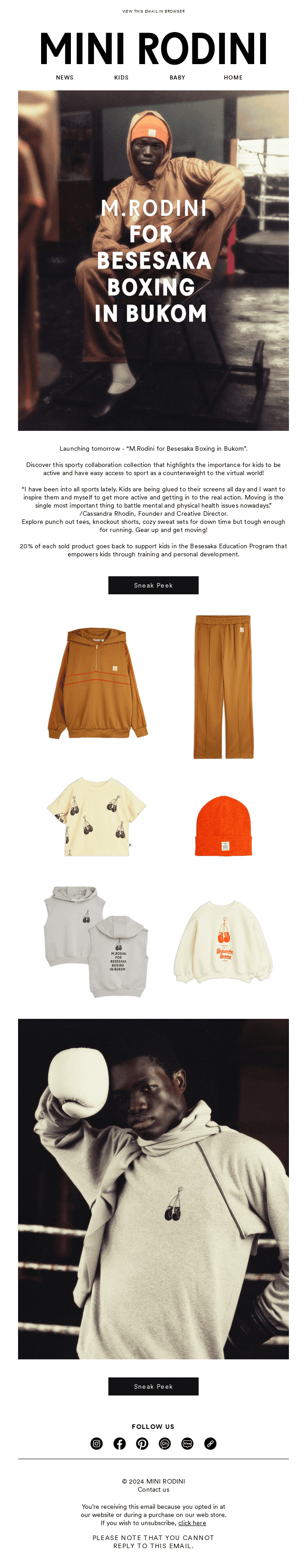 Sneak Peek Mini Rodini x Besesaka