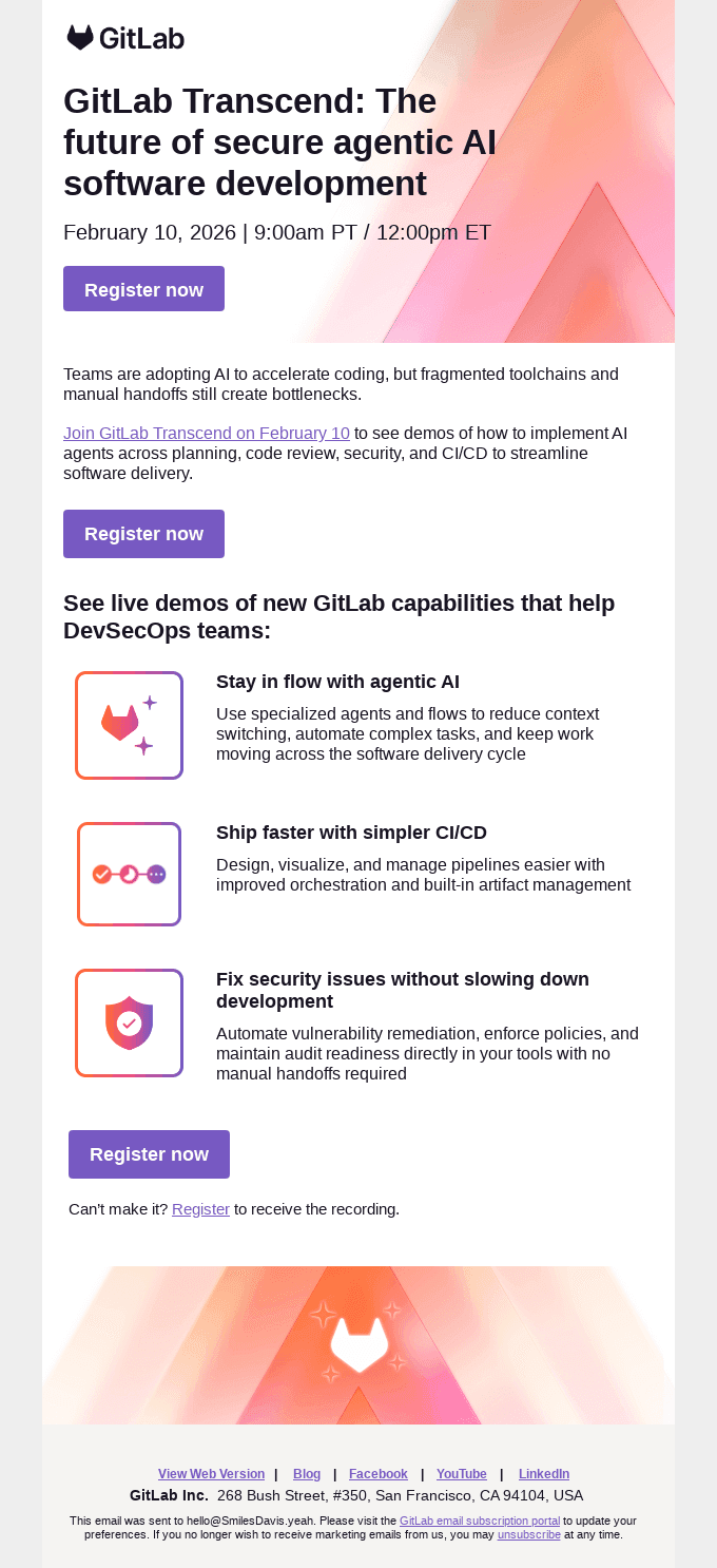 Sneak peek: What we’re unveiling at GitLab Transcend