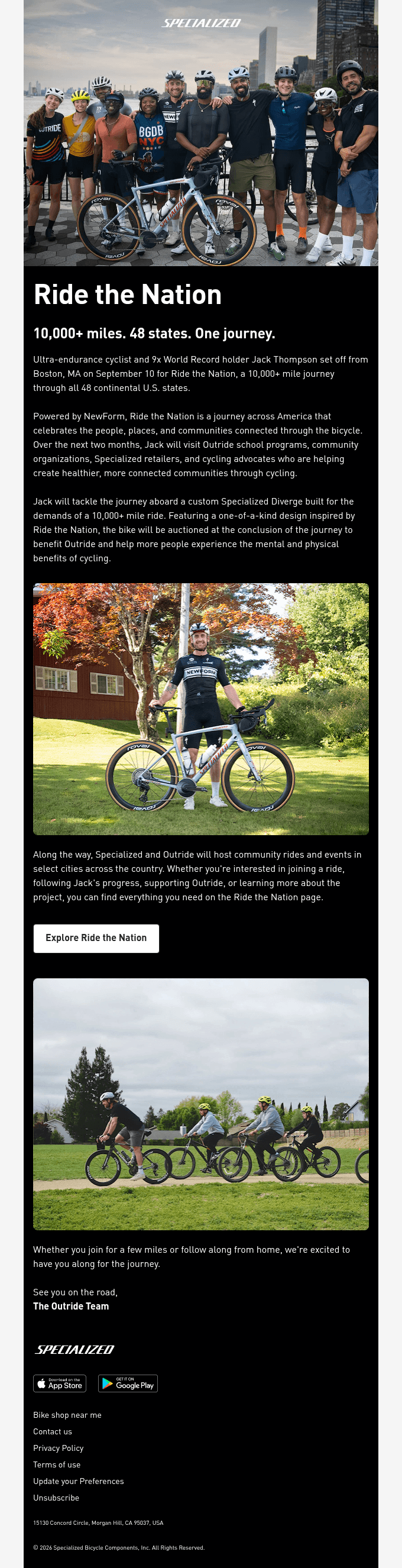 Join Ultra Cyclist Jack Thompson's Ride the Nation