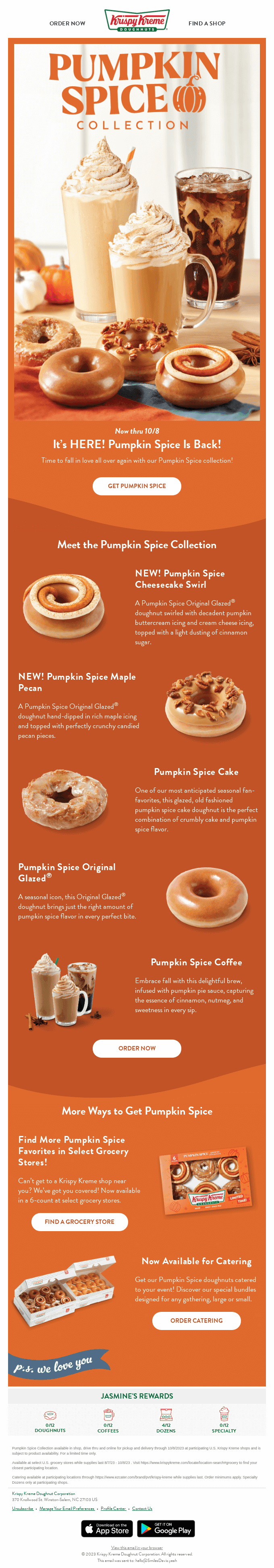 🍁 Spice up Your Fall! Pumpkin Spice Is Back!
