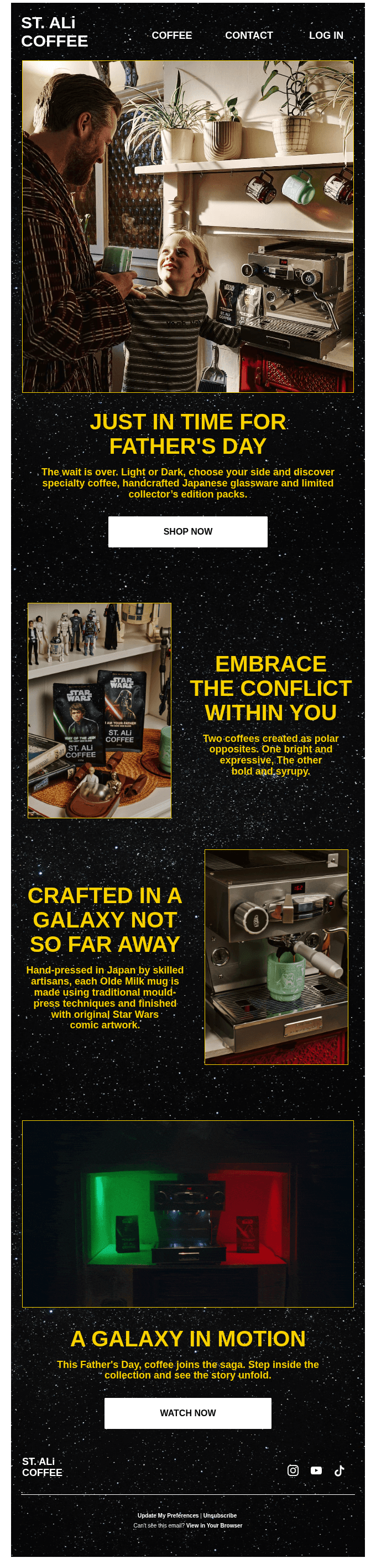 JUST IN TIME FOR FATHER'S DAY