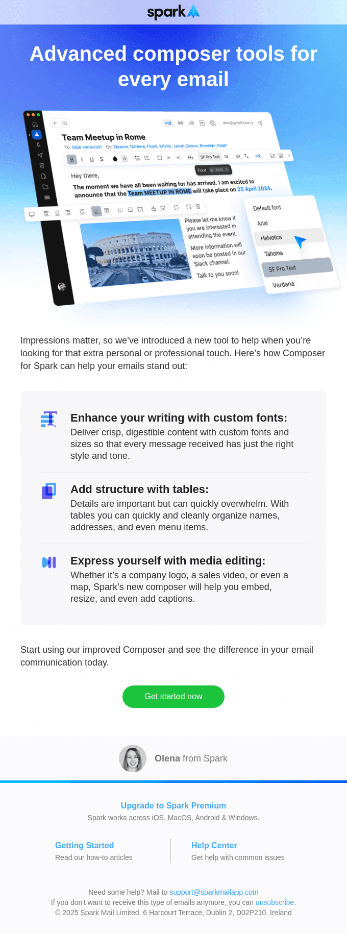 Stand out with these new features