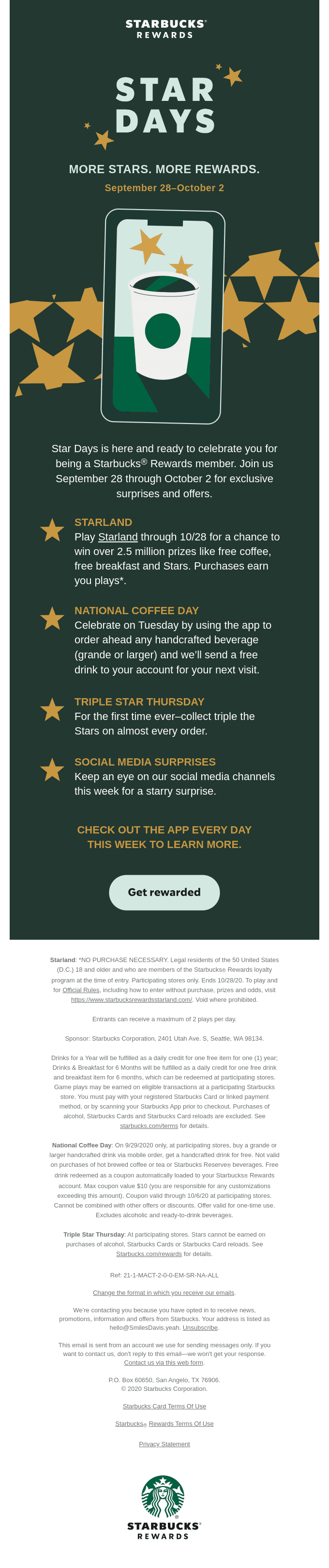 Star Days is here ⭐️ to celebrate you