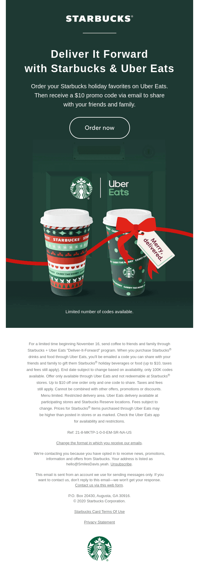 Starbucks pay it forward goes digital