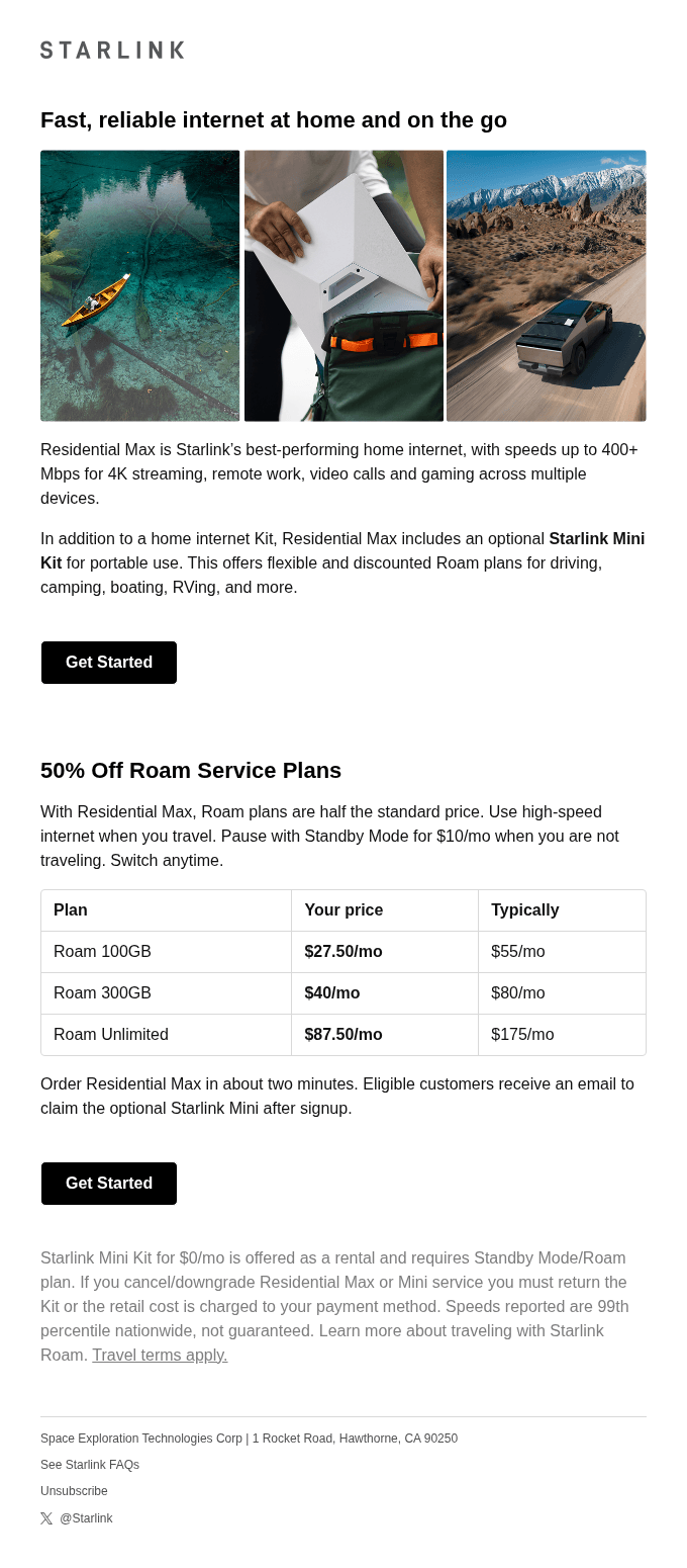 Fast, reliable internet at home and on the go