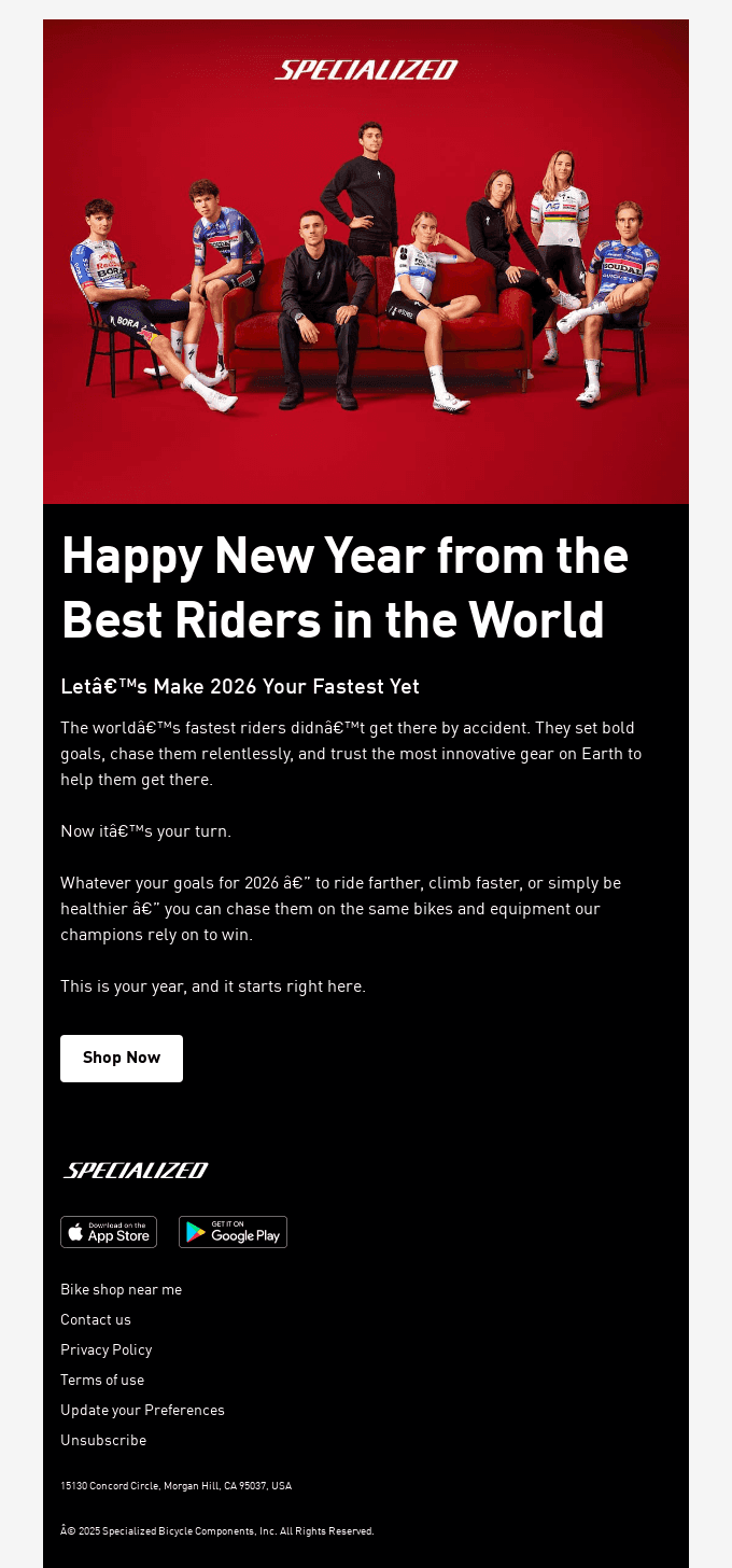 Start 2026 Like the World’s Fastest Riders