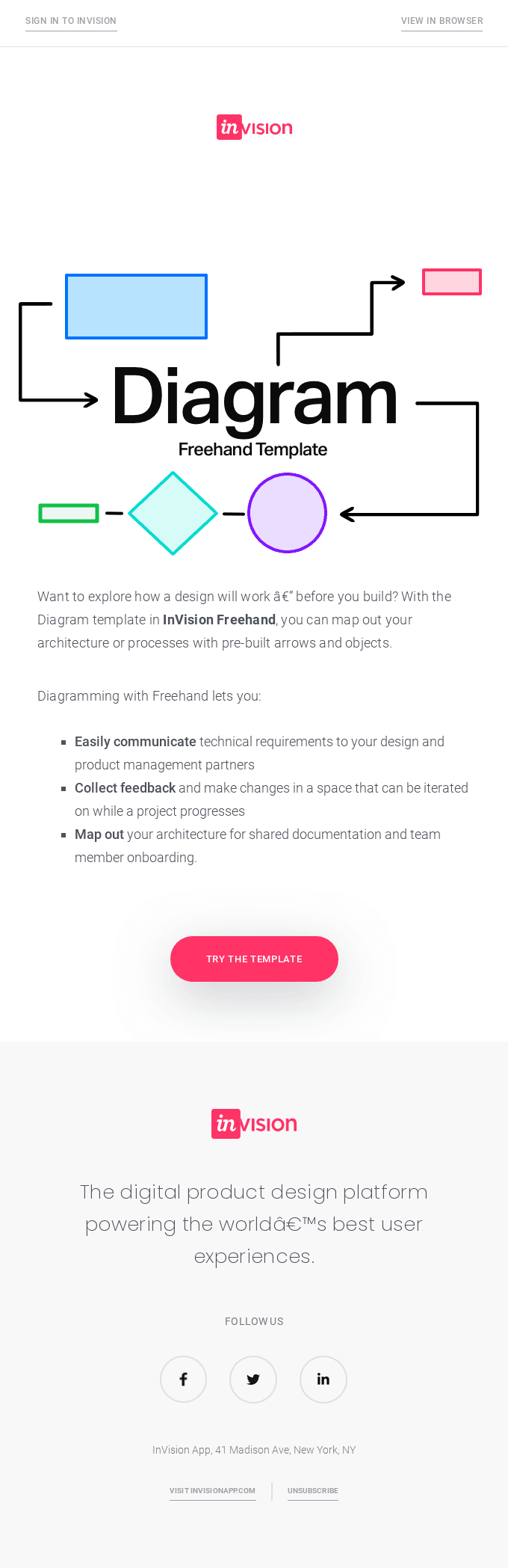 Start diagramming with Freehand