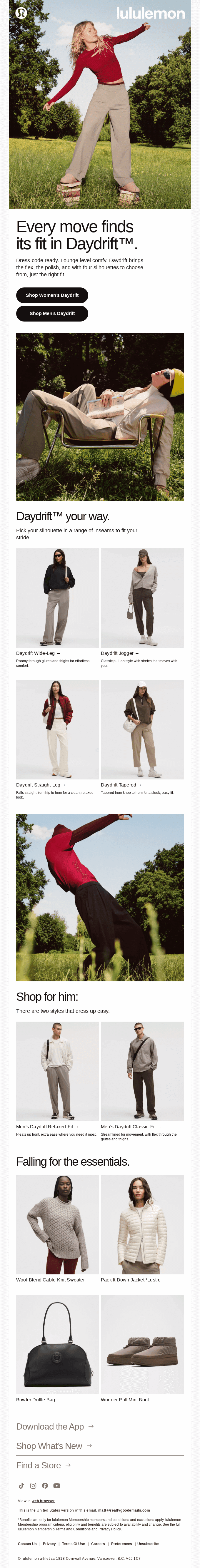 Step into the world of Daydrift™