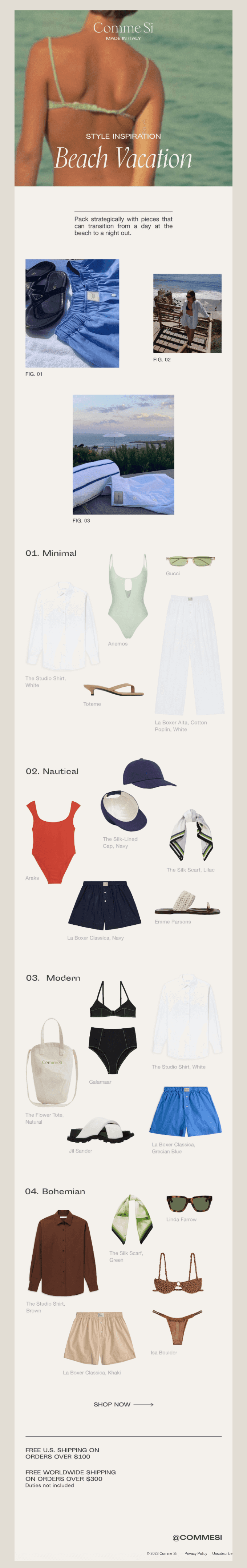 Style Inspiration: Beach Vacation