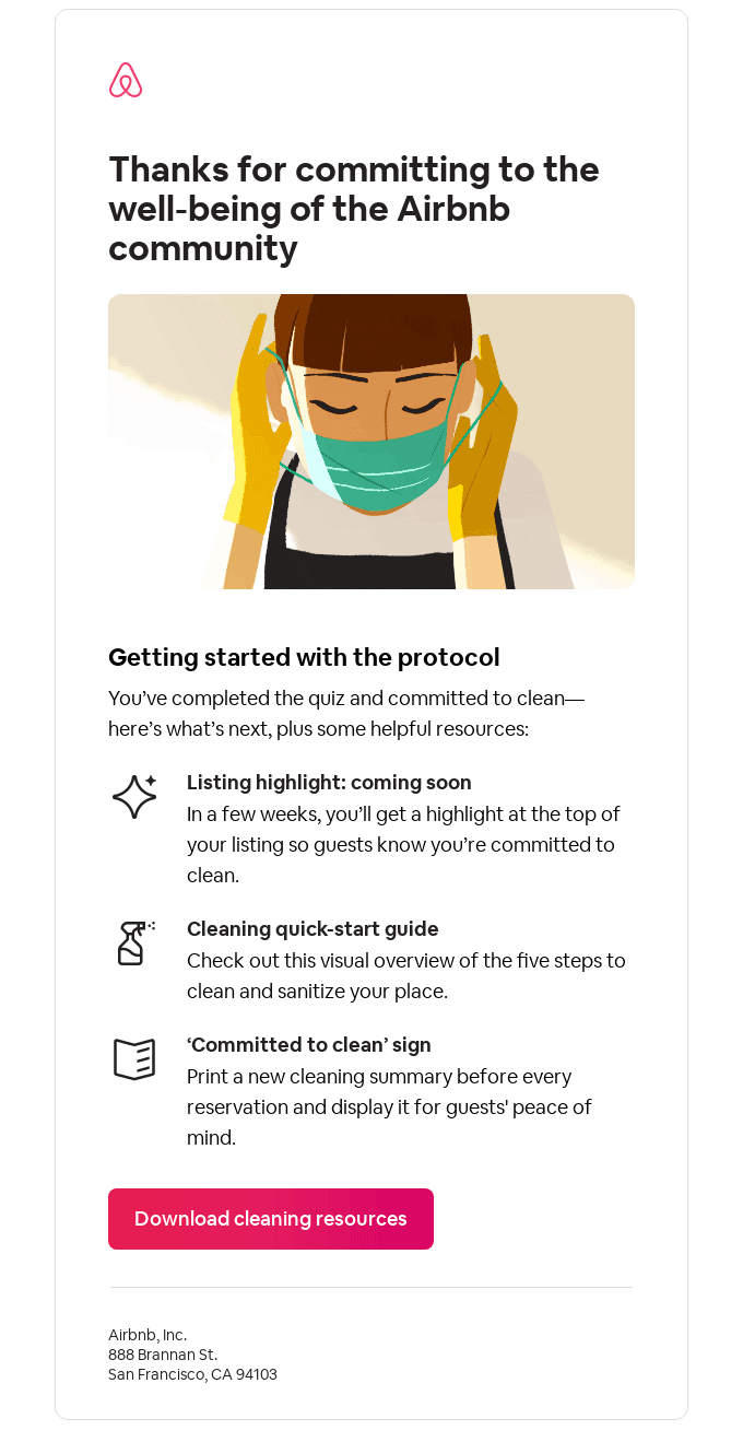 Success! You’re committed to clean