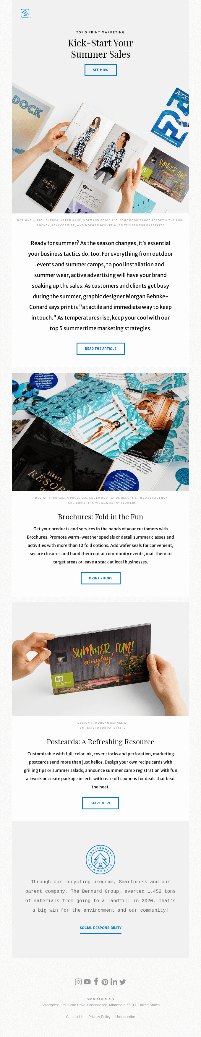 Summer Marketing: Our Top 5 Print Products for a Sizzling Strategy