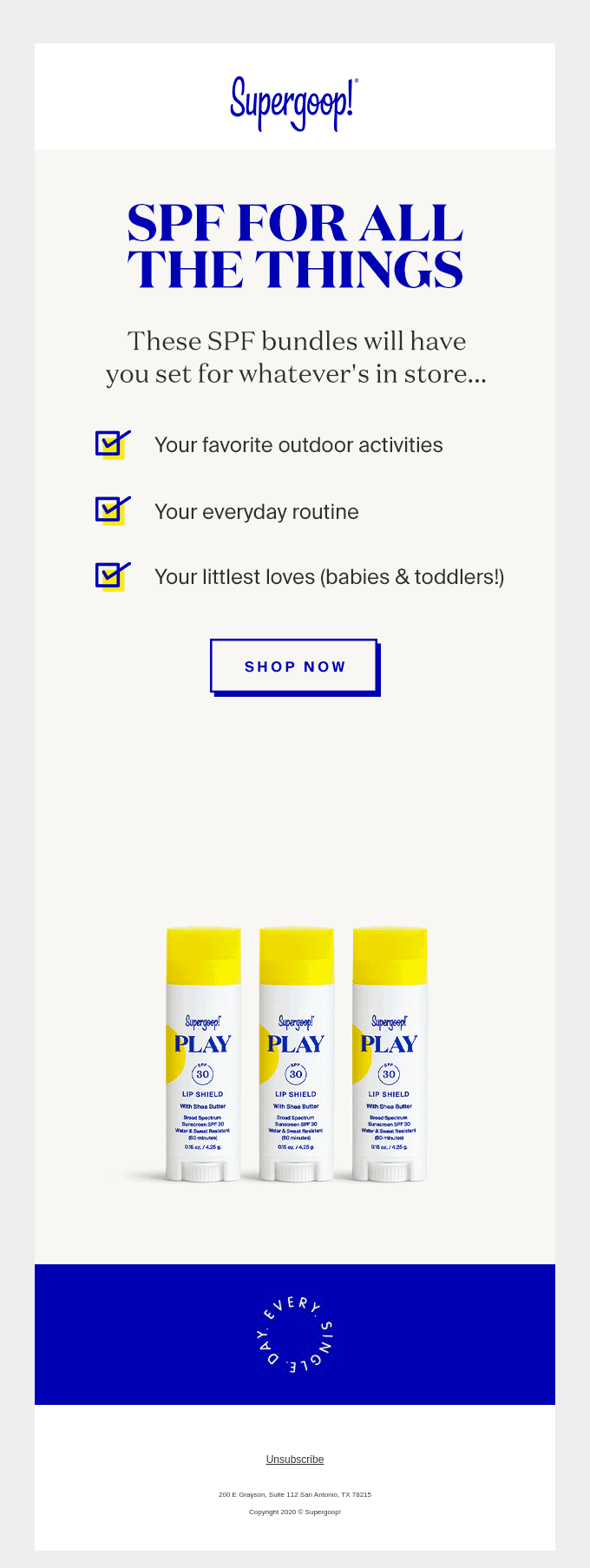 Summer starter packs for the SPF Obsessed™