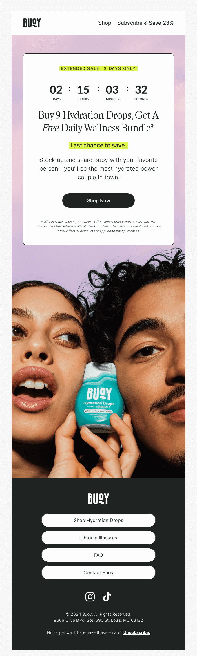 Surprise! FREE Daily Wellness Bundle w/ Hydration Drops! 💘