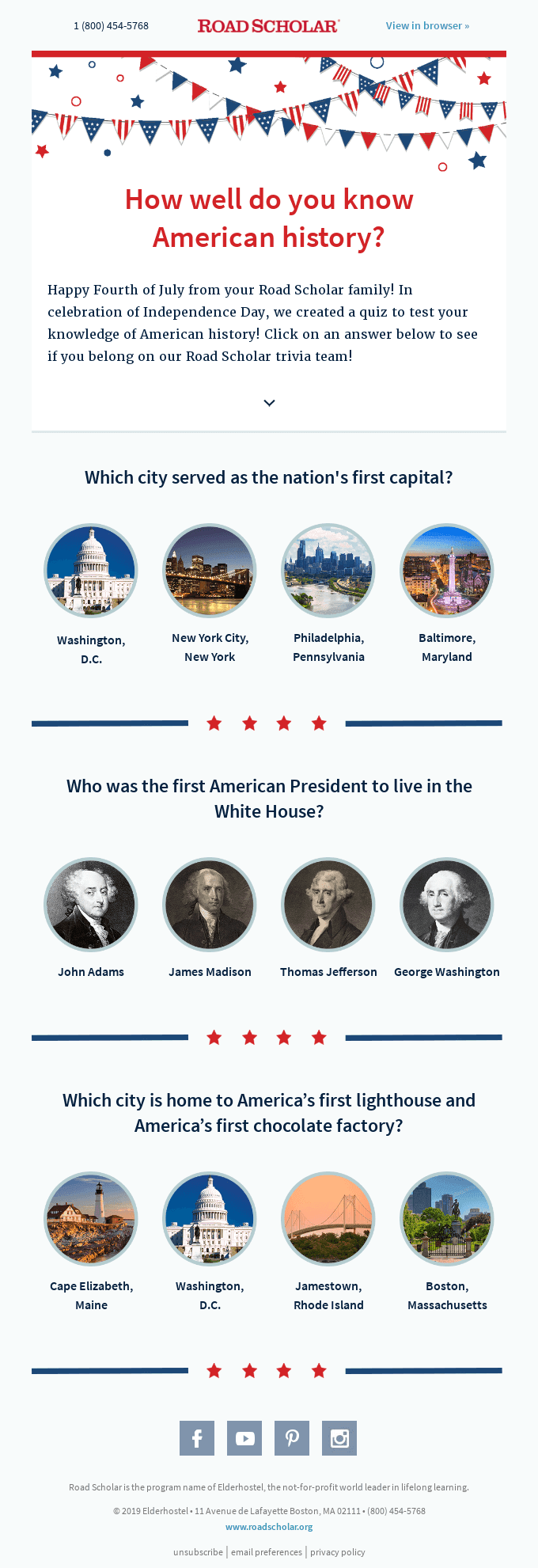 Take our Fourth of July quiz: How well do you know American history?