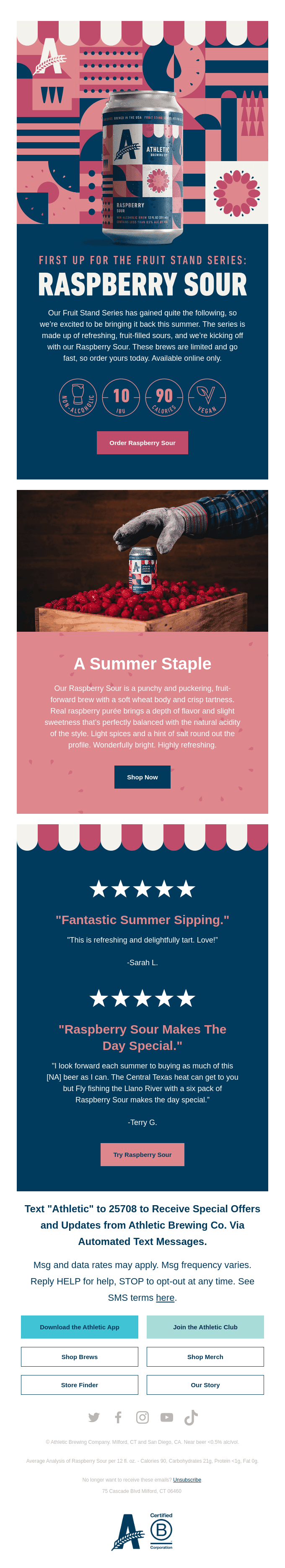 Taste the Summer: Raspberry Sour is Now Available!