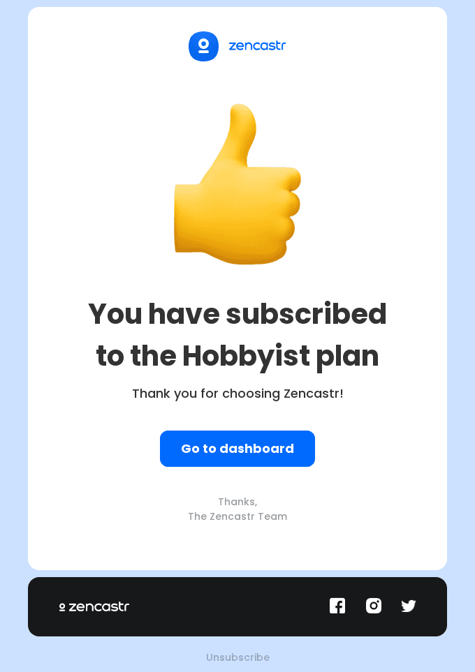 Thank you for subscribing!