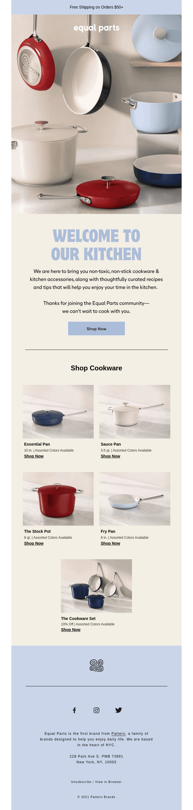 Thanks for joining our community and welcome to our kitchen.