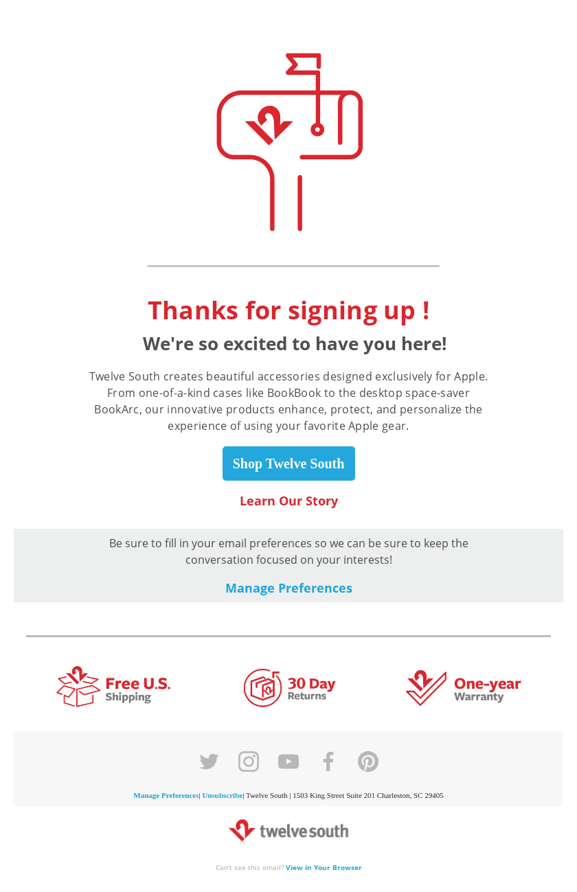 Thanks for signing up!
