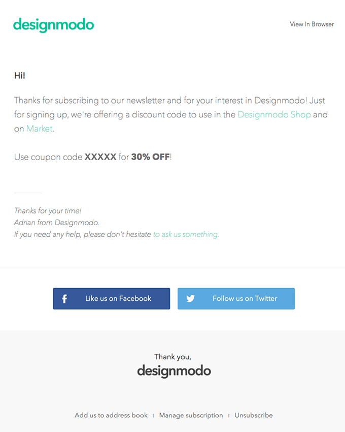 🎁 Thanks for subscribing to our newsletter. Exclusive discount is here!
