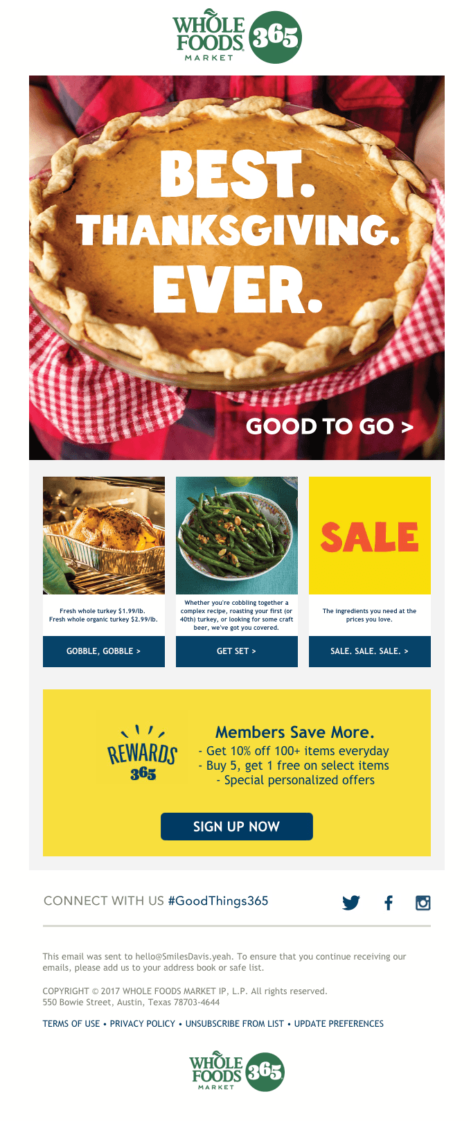 Thanksgiving Got You Stressed? Not Anymore with 365.