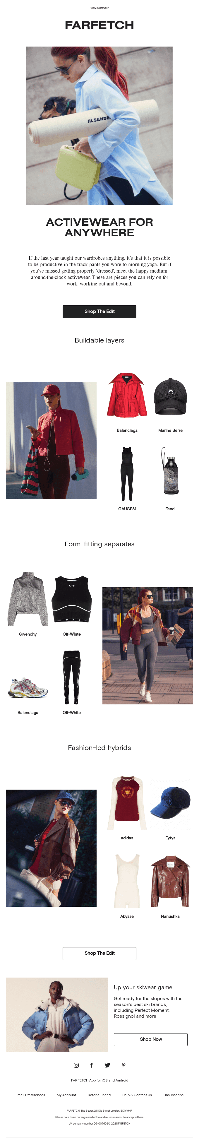 The activewear-for-anywhere edit