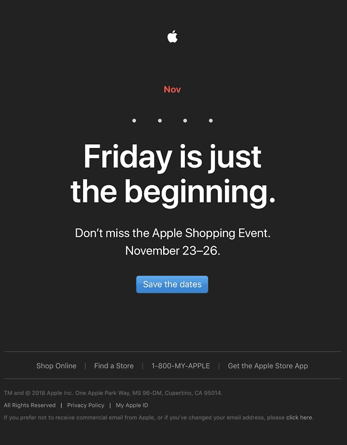 The Apple Shopping Event is almost here
