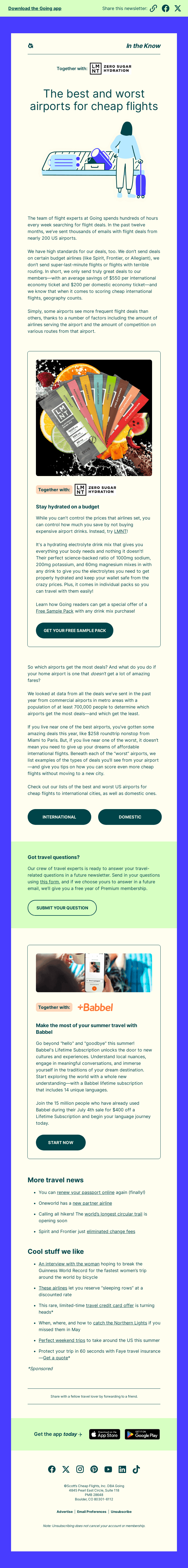 The best (and worst) airports for cheap flights