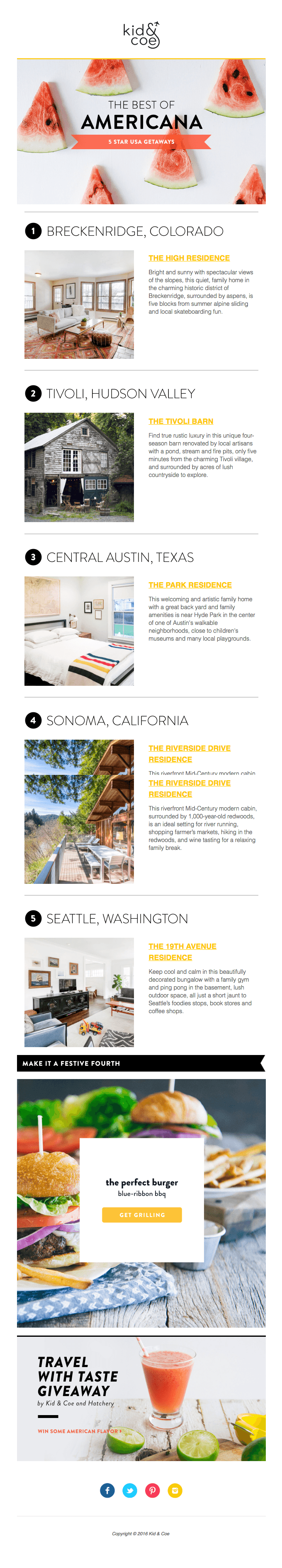 The Best of America: 5 star getaways