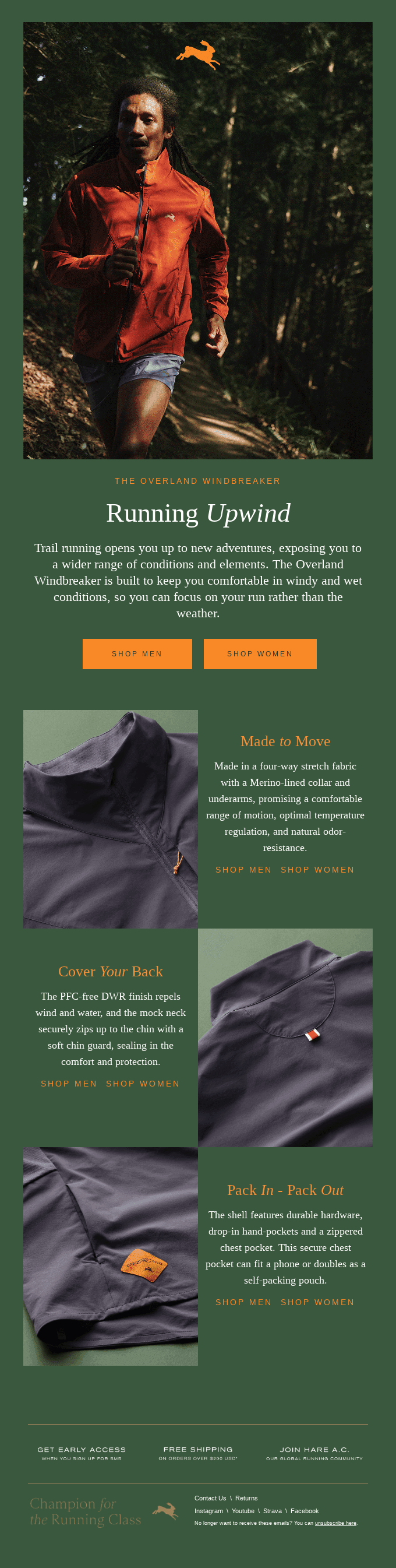 The Best Windbreaker for the Trails Ahead