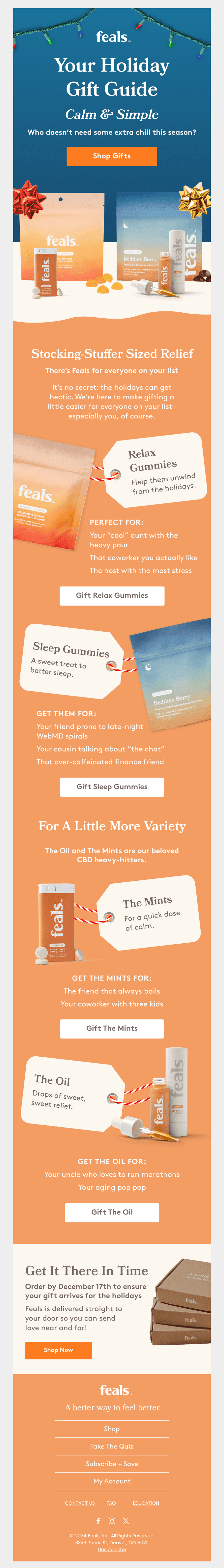 The calmest gift guide in your inbox