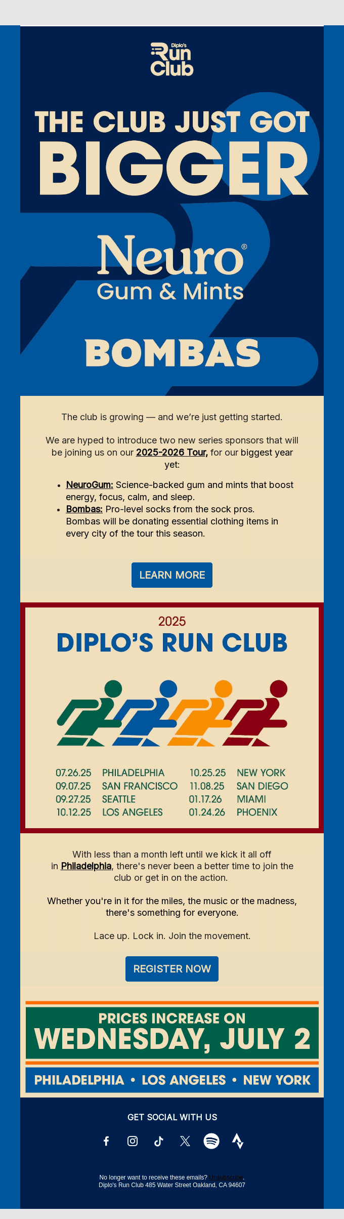 The Club Just Got Bigger — Meet Our Newest Series Sponsors