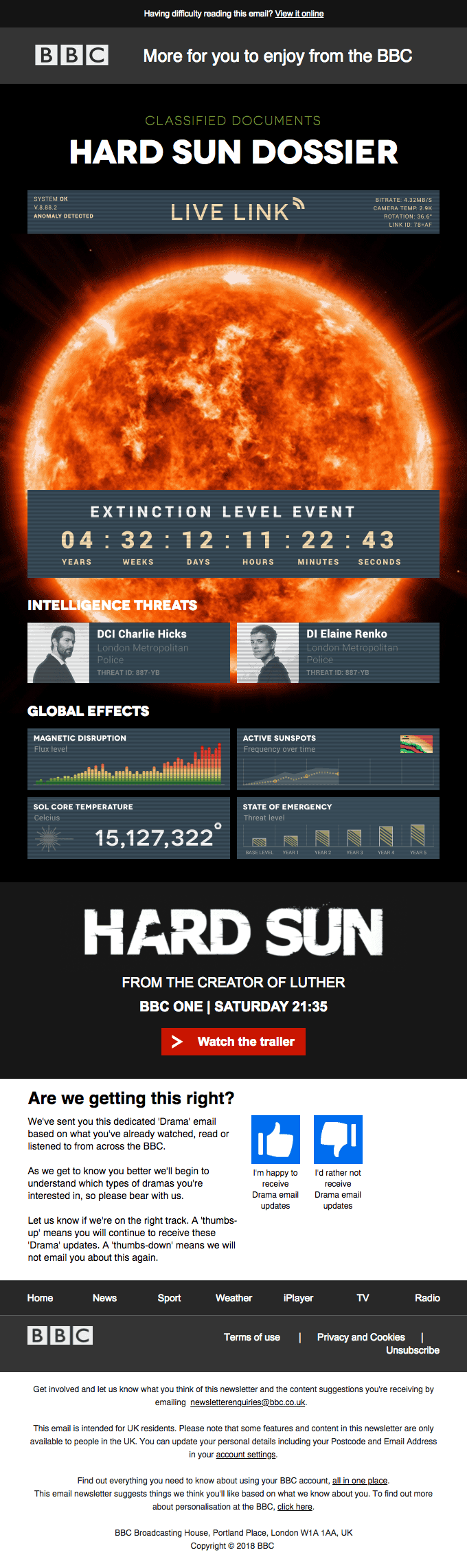 The end is nigh… new pre-apocalyptic crime drama