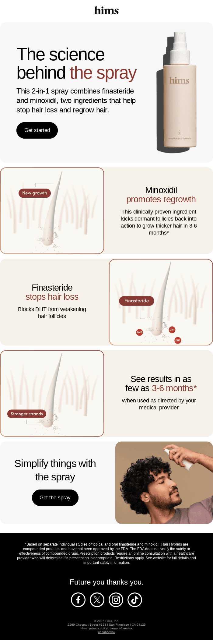The ingredient combo for proven hair regrowth