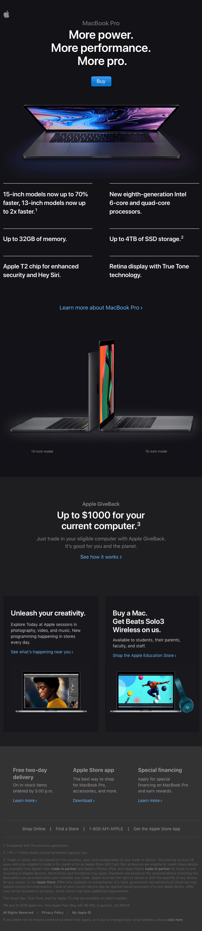 The most powerful MacBook Pro is here.