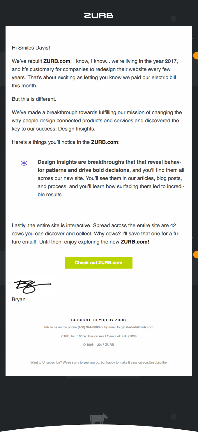 The New ZURB and the Power of Design Insights