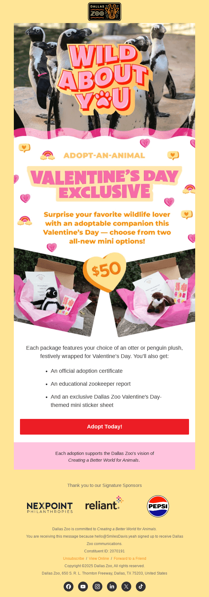 The Perfect Valentine’s Surprise!