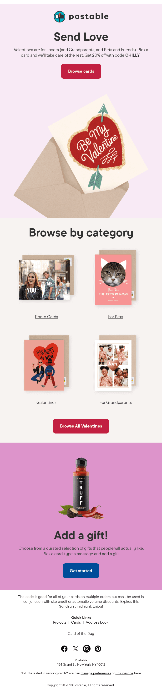 The Valentine's Day Sale Has Begun ❤️