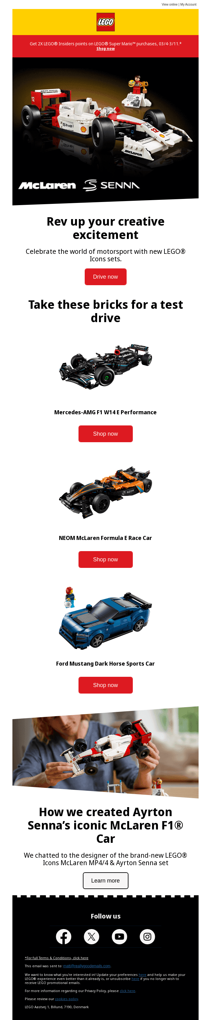 These bricks are built for speed 🏎️