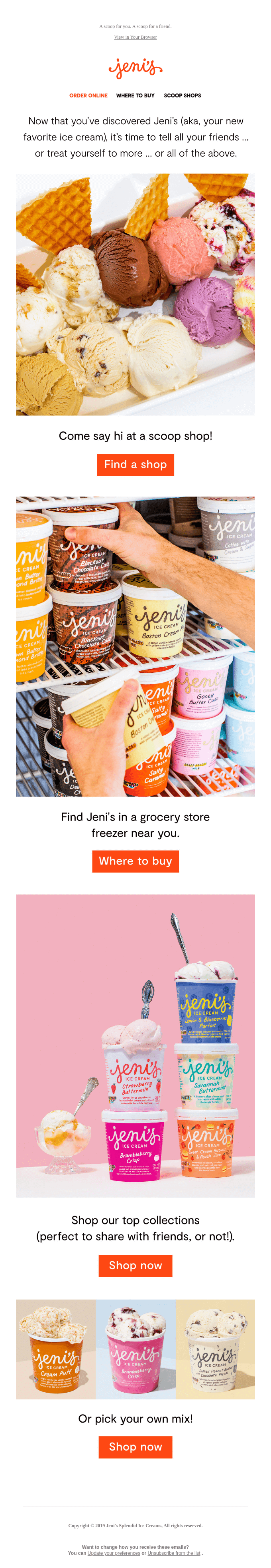 These ice creams aren’t going to eat themselves…