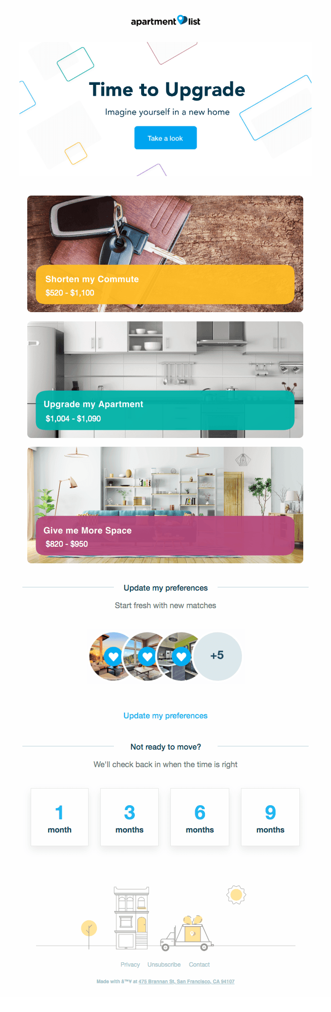 Thinking of moving? We have apartments handpicked for you!