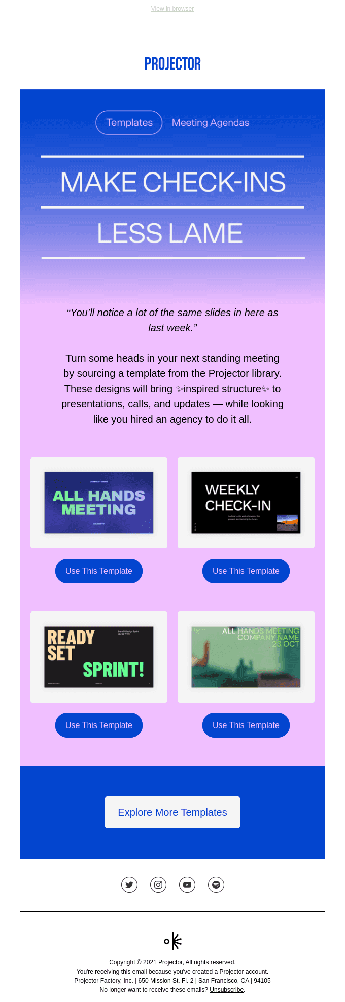 This email could’ve been a meeting