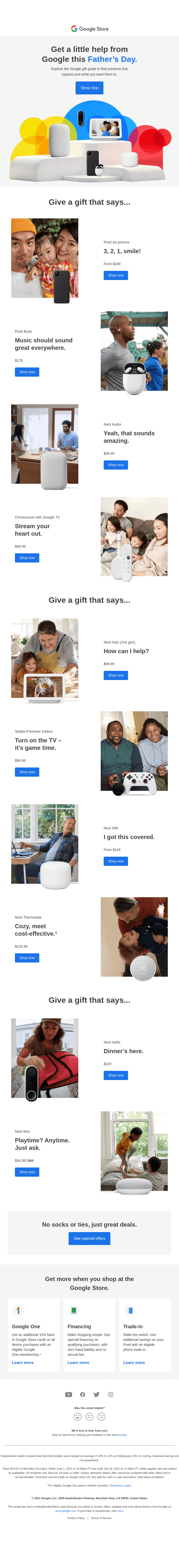 This Father’s Day, let Google help out