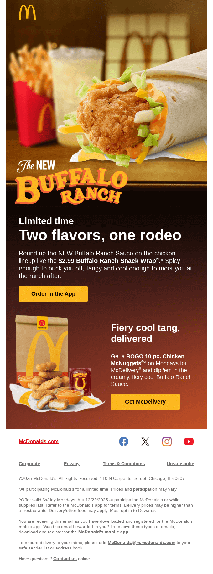 this new sauce brings the wild & mild