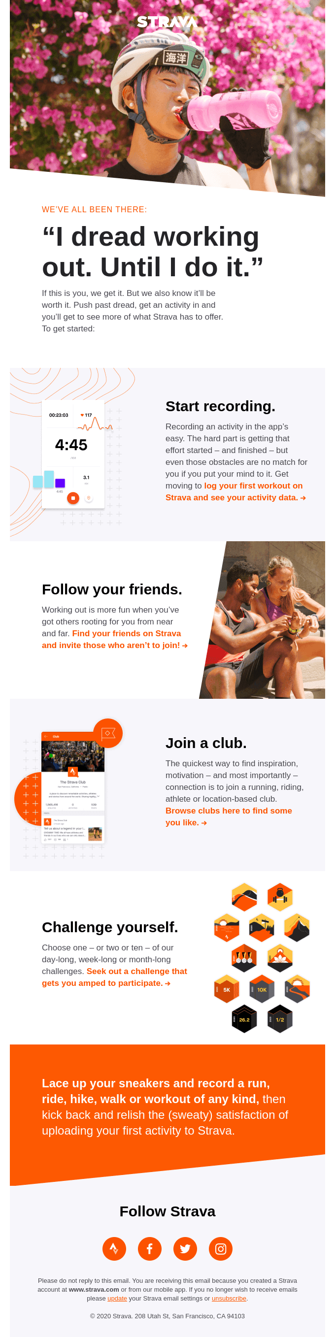Time to upload: Get active this week