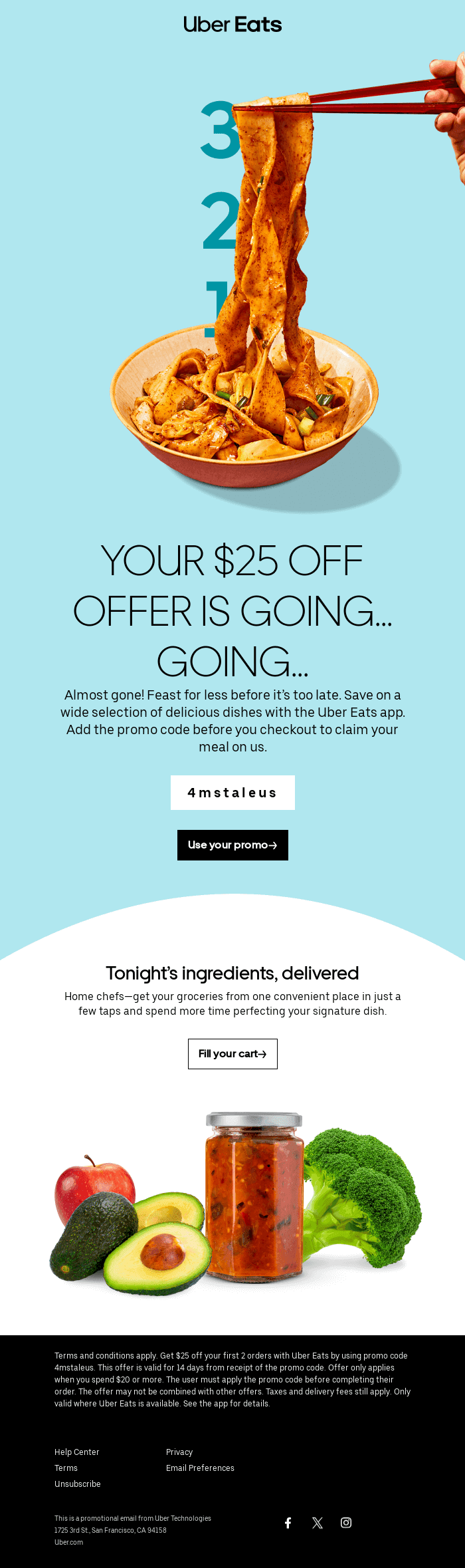 Time’s running out to get $25 off