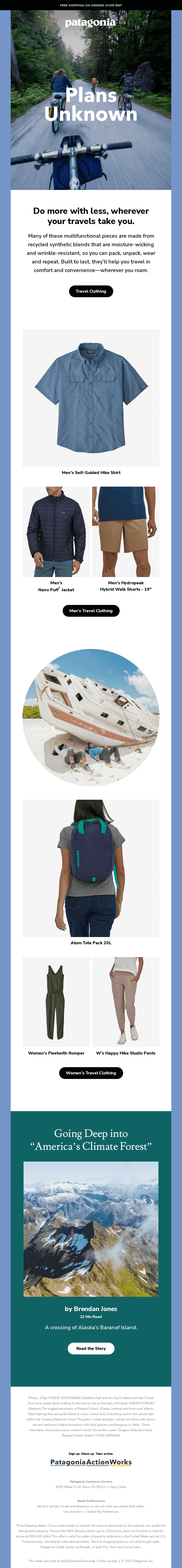 Travel essentials—pack less, do more